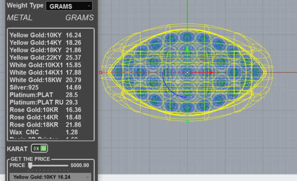 Stasis Model Rings High-Quality Ring Model with Diamonds for Jewelry Makers