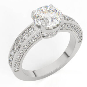 1ct Diamond Band 3d model EG-PV-RO-FS-0002