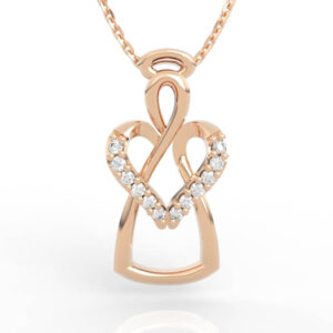 Angel heart pendant 3d model PD-SP-RO-HS-0003