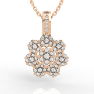 Flower 3D Model Pendant PD-DM-FL-0001