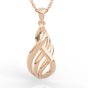 Intricate Loop pendant 3d model PD-NP-NG-FS-0001