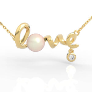 Love pearl Pendant 3D model PD-SP-PL-FS-0001