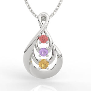 Modern Teardrop Necklace 3d model PD-SP-RO-FS-0004