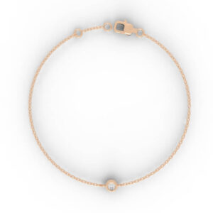 Solitaire 0.1ct Diamond Bracelet models BR-SP-RO-FS-0002