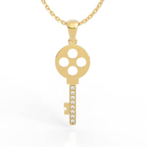 diamond Key Pendant 3d model PD-SP-DM-FS-0001
