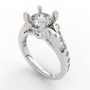 1ct Diamond Accented Ring 3d model EG-PV-RO-FS-0005