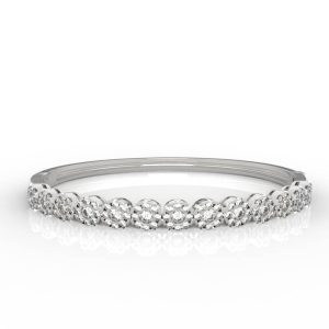 Floral Diamond Bracelet 3d model BR-PV-RO-FL-0001
