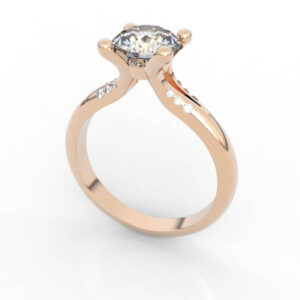 0.7-0.8 Carat Diamond Engagement Ring 3d models EG-SP-RO-FS-0014