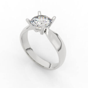 1 Carat Diamond Ring Jewelry 3D Models Files EG-SP-RO-FS-0012