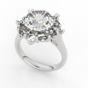 3.5 Carat Diamond Ring Jewelry 3D Model EG-PV-RO-FS-0007