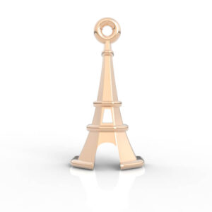 Eiffel Tower Pendant Romantic Charm Necklaces 3D Jewelry Models AC-NP-NG-FS-0007