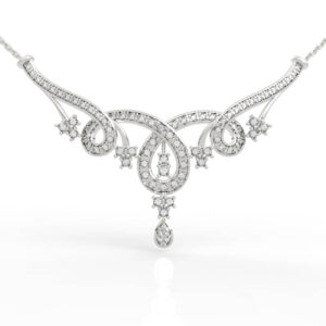 Royal Crown Diamond Necklace Jewelry 3D Model PD-PV-RO-FS-0007