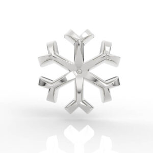 Snowflake Pendant Winter Charm Custom Jewelry Model AC-NP-NG-FS-0005