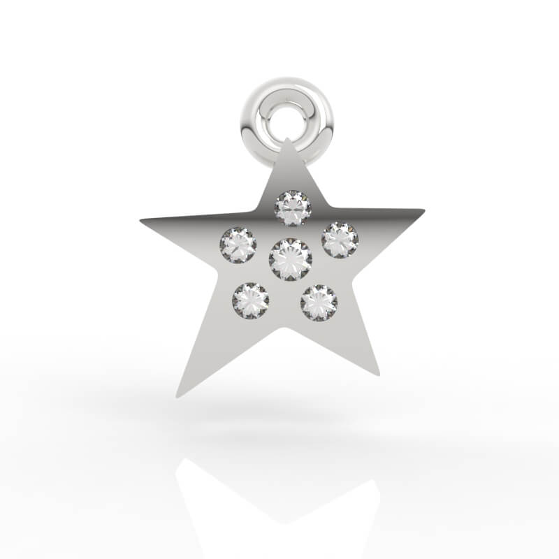 Star Pendant Charm Necklaces Jewelry 3D Models File AC-PV-RO-FS-0002