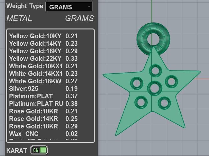 Star Pendant Charm Necklaces Jewelry 3D Models File AC-PV-RO-FS-0002