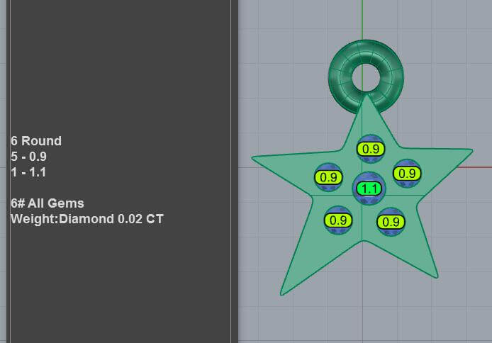 Star Pendant Charm Necklaces Jewelry 3D Models File AC-PV-RO-FS-0002