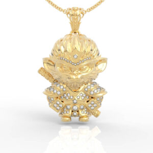 Black Myth Wukong Monkey King Diamond Pendant Model PD-SP-RO-MH-0003