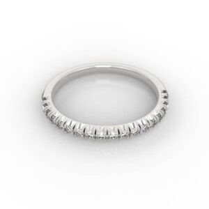Elegant Diamond Eternity Ring 3d model file stl  Ready