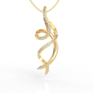 Abstract Diamond Pendant 3d Model File STL PD-SP-RO-FS-0007