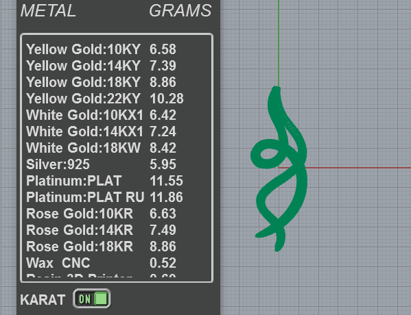 Abstract Diamond Pendant 3d Model File STL PD-SP-RO-FS-0007