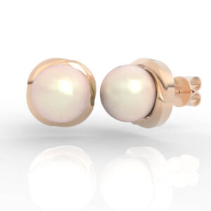Pearl Stud Earrings jewelry 3d model stl file ER-NP-PL-FS-0002