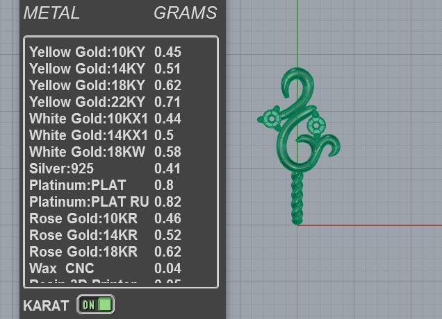 pearl and diamond pendant 3d jewelry model file stl PD-SP-PL-FS-0007