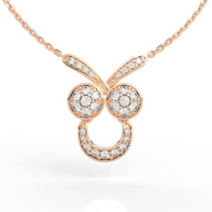 Diamond Smiley Necklace 3d Model PD-PV-RO-FS-0011
