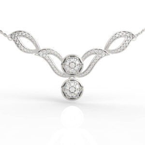 Wing Diamond Pendant 3d model PD-PV-RO-FS-0012
