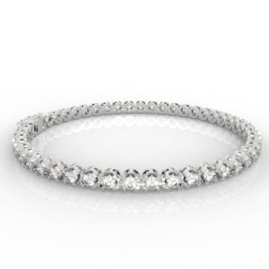 Single 0.03-0.05ct Gem Or Diamond Tennis Bracelet Model
