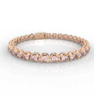 9-10pt Gem Or Diamond Tennis Bracelet Model