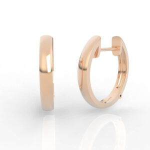 Minimalist hoop earrings 3d model ER-NP-NG-FS-0001