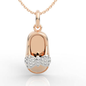 Diamond Baby Bootie Charm 3D Jewelry Model PD-SP-RO-FS-0015