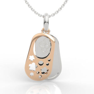 Diamond Infant Keepsake Jewelry 3D Model PD-SP-RO-FL-0004