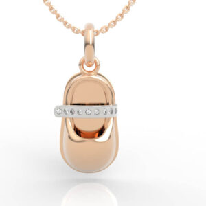 Diamond Mary Jane Pendant 3D Model PD-SP-RO-FS-0017