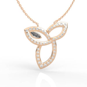 Trinity Diamond Pendant Necklace Model PD-PV-MQ-FL-0001