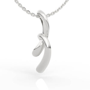 Abstract Interlocking Necklace 3D Model PD-NP-NG-FS-0006