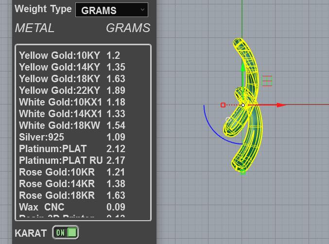 Abstract Interlocking Necklace 3D Model PD-NP-NG-FS-0006