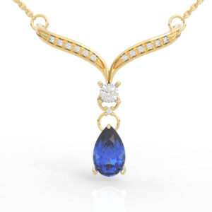 Angel Wing Diamond Pendant Necklace Model PD-PV-PE-FS-0003