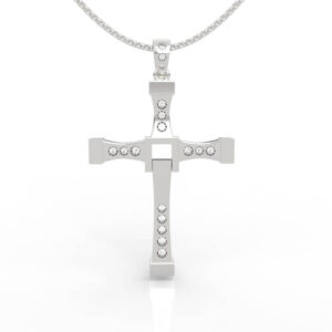 Diamond Cross Pendant 3D Model PD-SP-RO-MH-0006