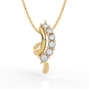 Graduated Diamond Journey Pendant Model PD-PV-RO-FS-0023