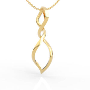 Infinity Pendant Twisted Design Model PD-NP-NG-FS-0009