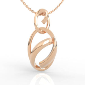 Interlocked Loop Pendant Necklace Model PD-NP-NG-FS-0011