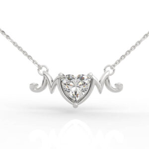 Mother's Day Heart Necklace 3D Model PD-SP-RO-HS-0010