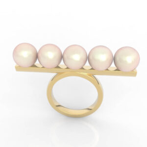 Pearl Bar Ring 3D Model RG-NP-PL-FS-0001
