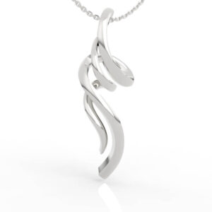 Twisted Ribbon Pendant Model PD-NP-NG-FS-0010