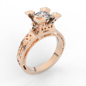 0.7ct Diamond Tower Ring EG-SP-RO-FS-0020