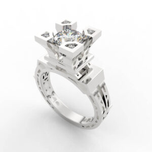 Architectural Engagement Ring EG-SP-RO-FS-0021