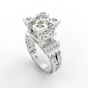 Eiffel Tower Diamond Ring EG-SP-RO-FS-0023