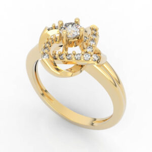 Flower Shape Diamond Ring EG-PV-RO-FL-0002