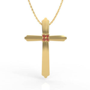 Religious Jewelry Cross Pendant PD-SP-RO-MH-0015